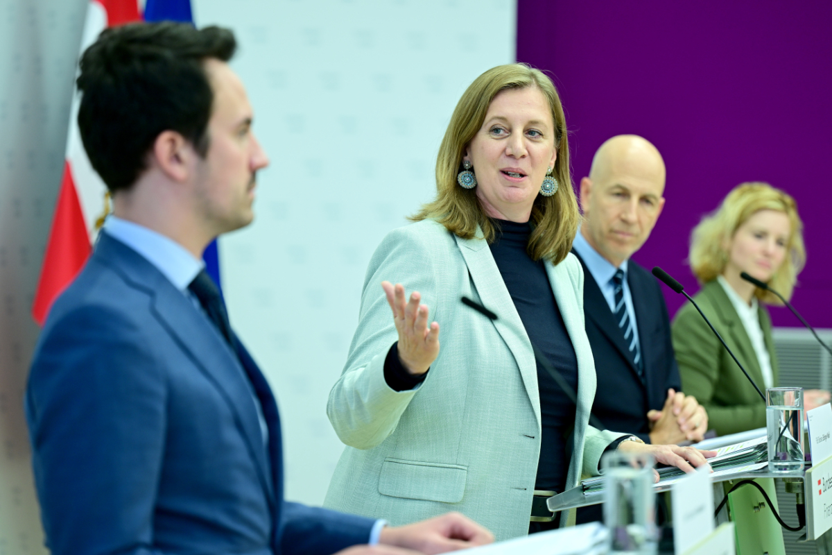 Diverse Ressorts an Ausarbeitung und Umsetzung beteiligt