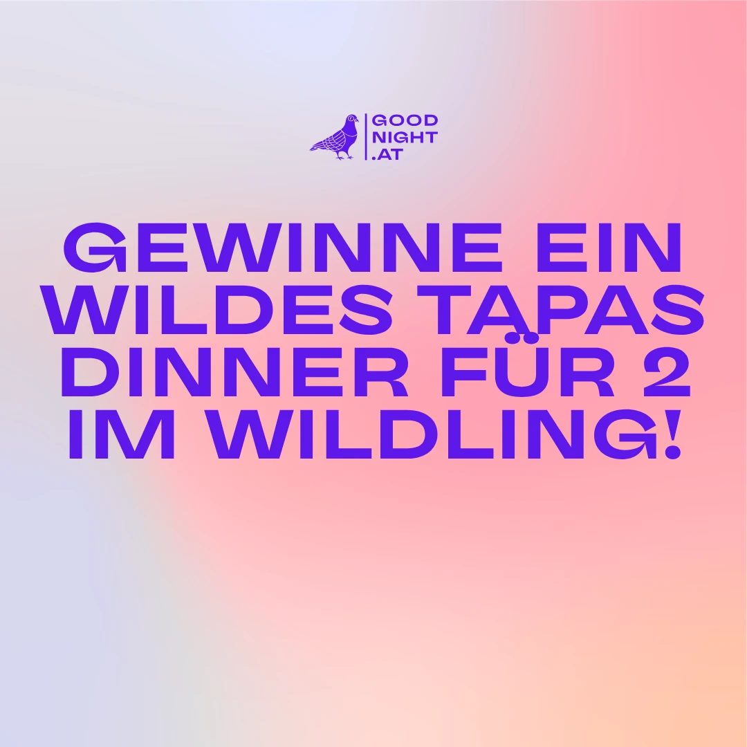 Werbegrafik für ein Gewinnspiel: Gewinne ein wildes Tapas Dinner für 2 im Wildling