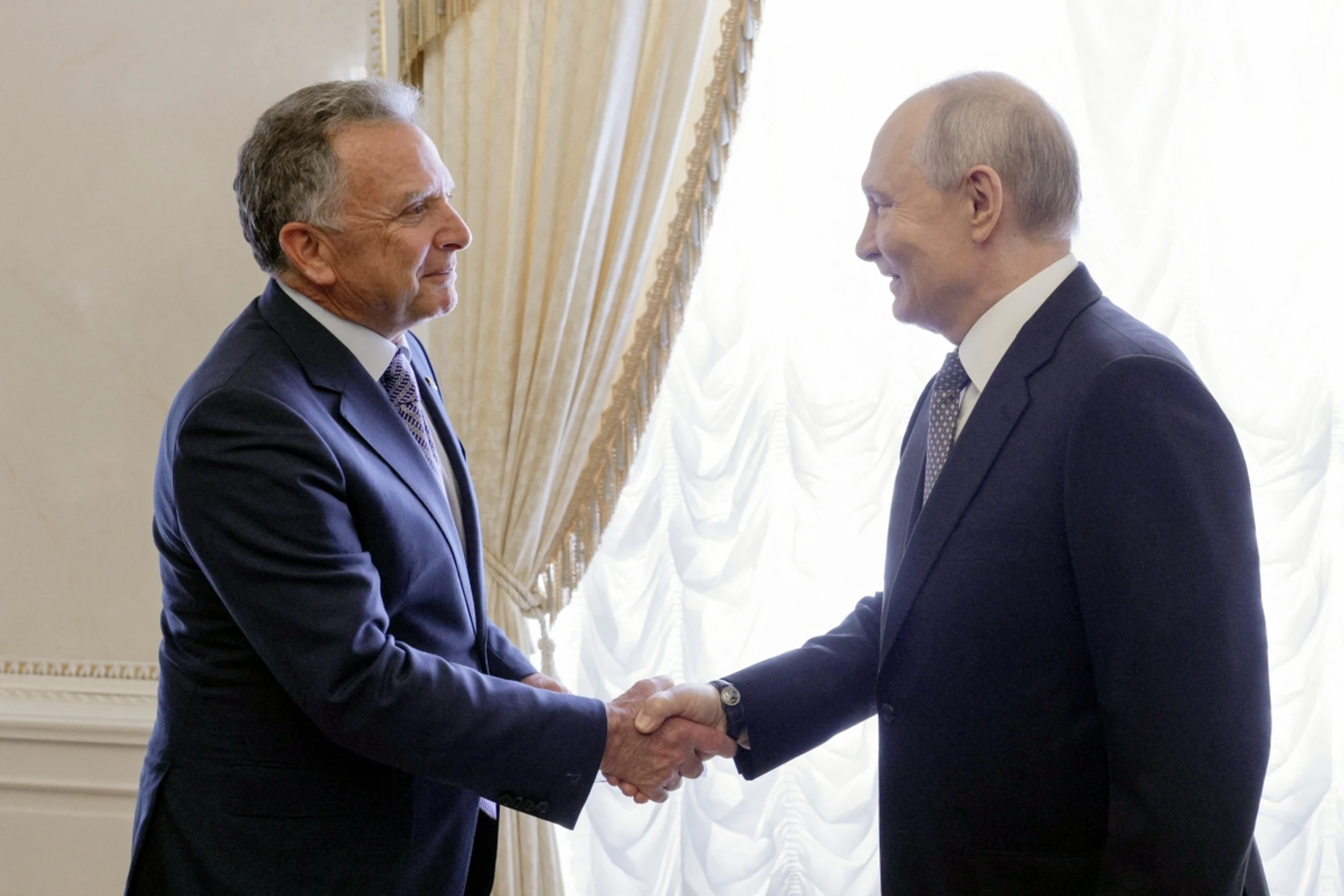 Witkoff wurde von Putin in St. Petersburg empfangen