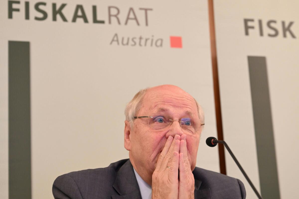 Kein Schönrechner - Fiskalratschef Christoph Badelt