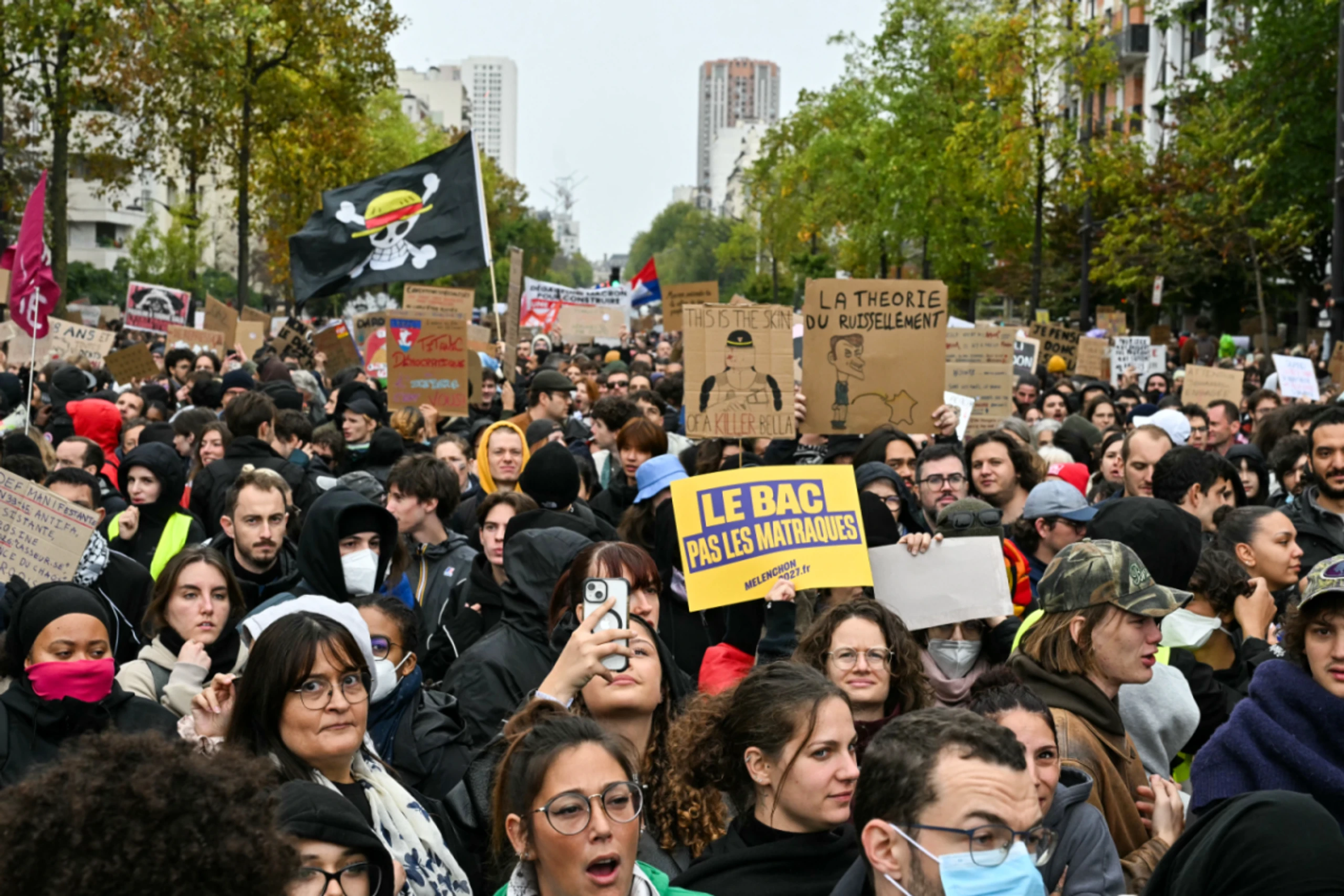 Wieder landesweit Proteste in Frankreich
