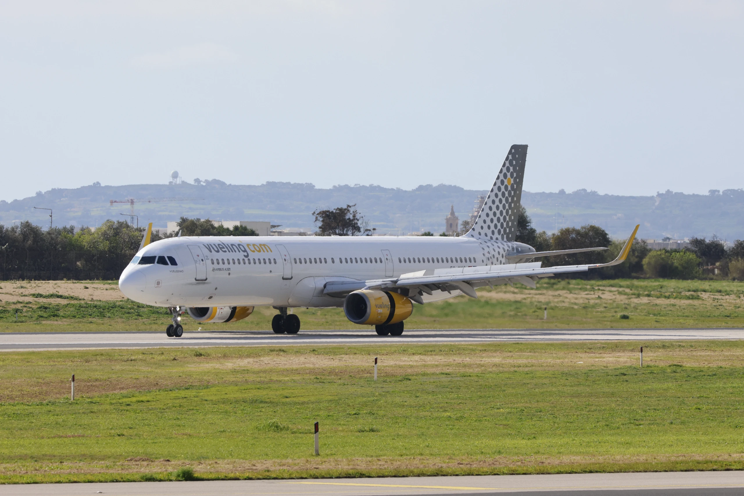 Vueling Airbus A321 vor dem Start