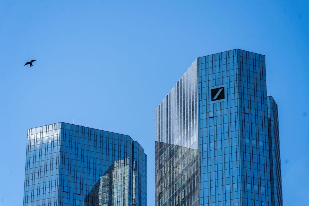 ++ ARCHIVBILD ++ Deutsche Bank ist in Rekordlaune