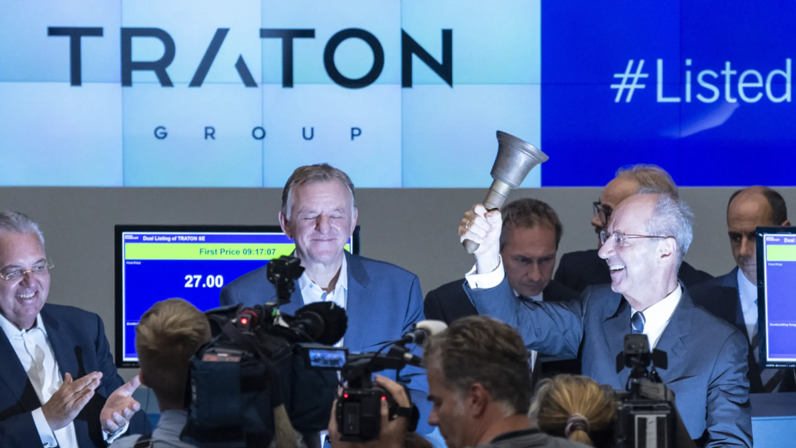 © AFP, Boris Roessler, DPA, Apa Traton beim Börsegang