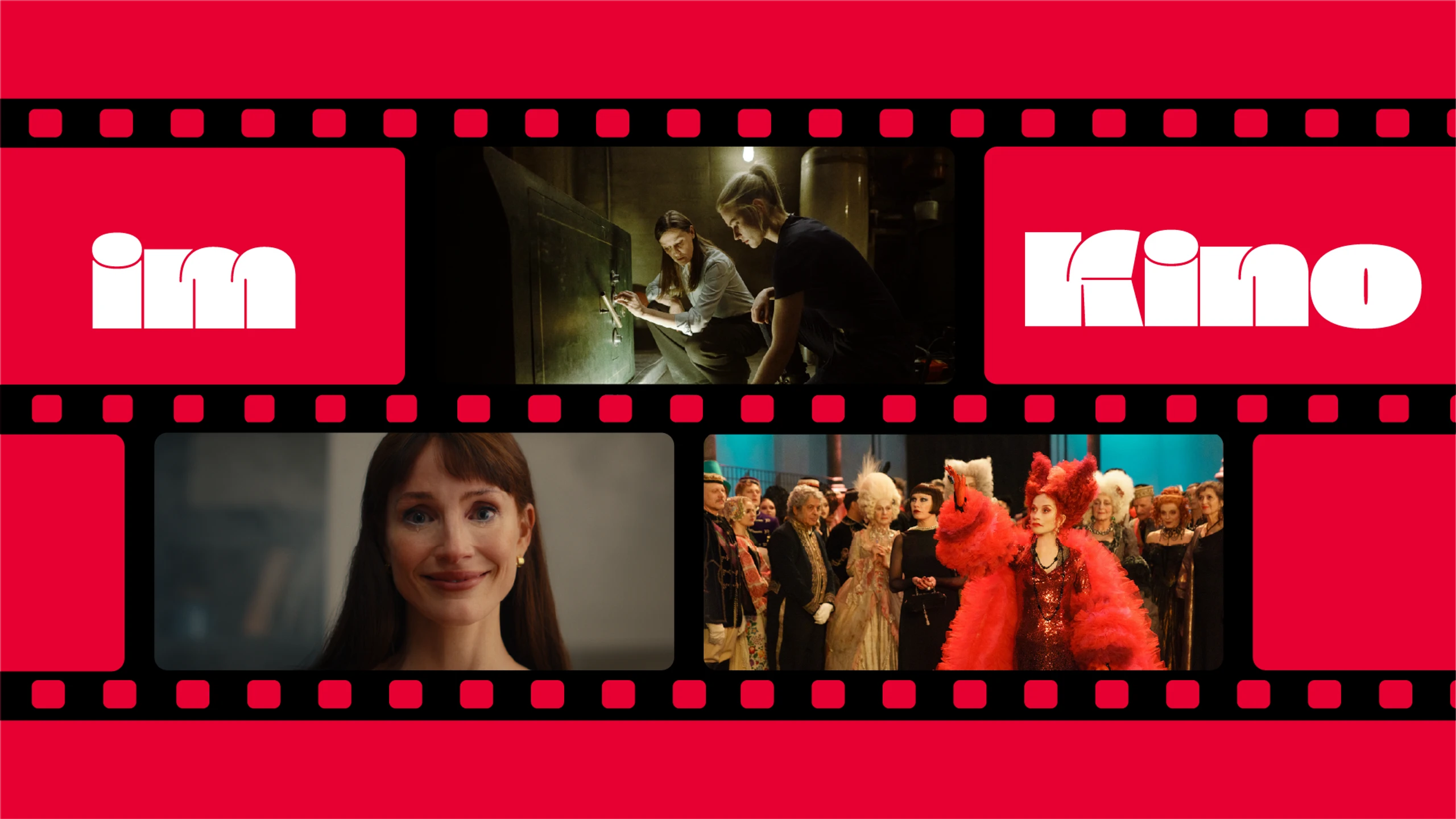 Wir sehen das Logo der 21. Folge des TV-MEDIA im Kino Podcasts