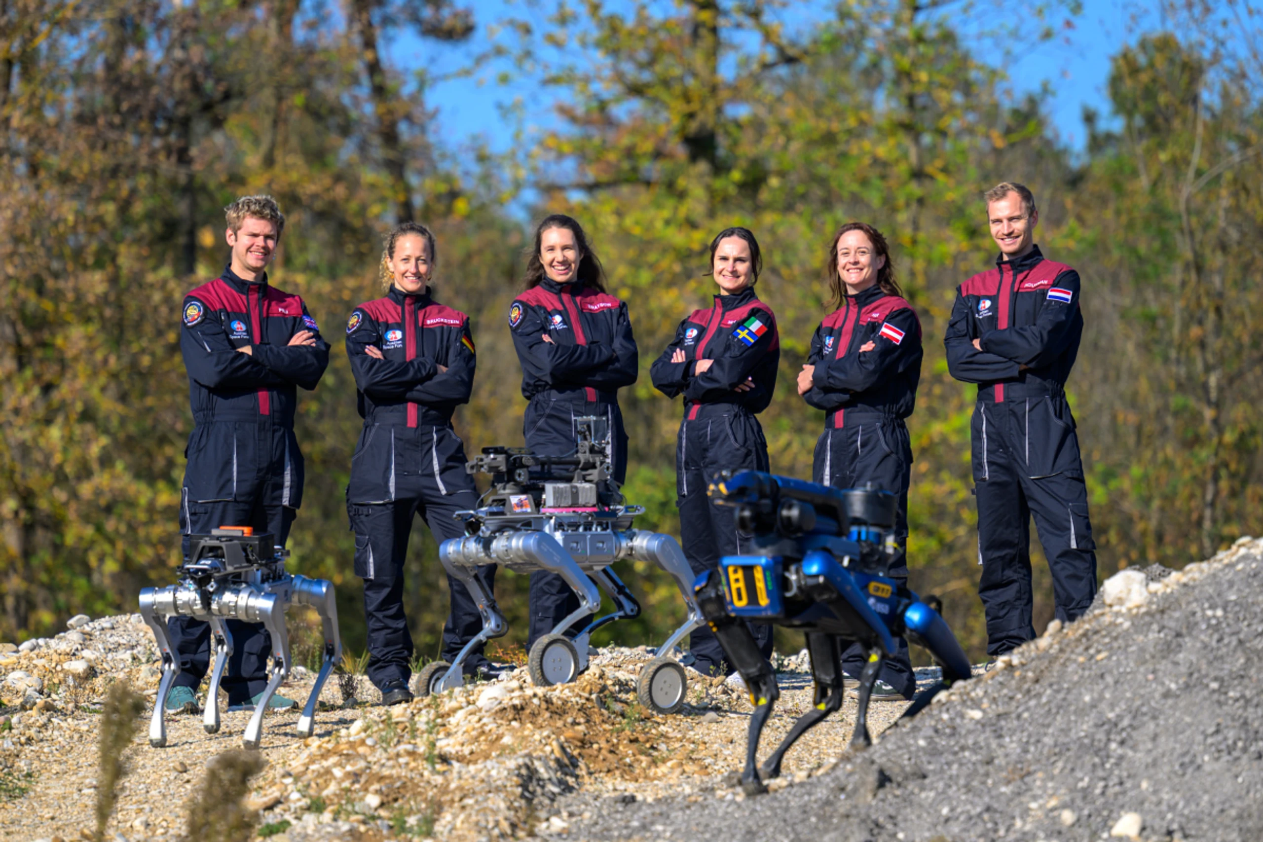 Training für simulierte Marsmission in Wels