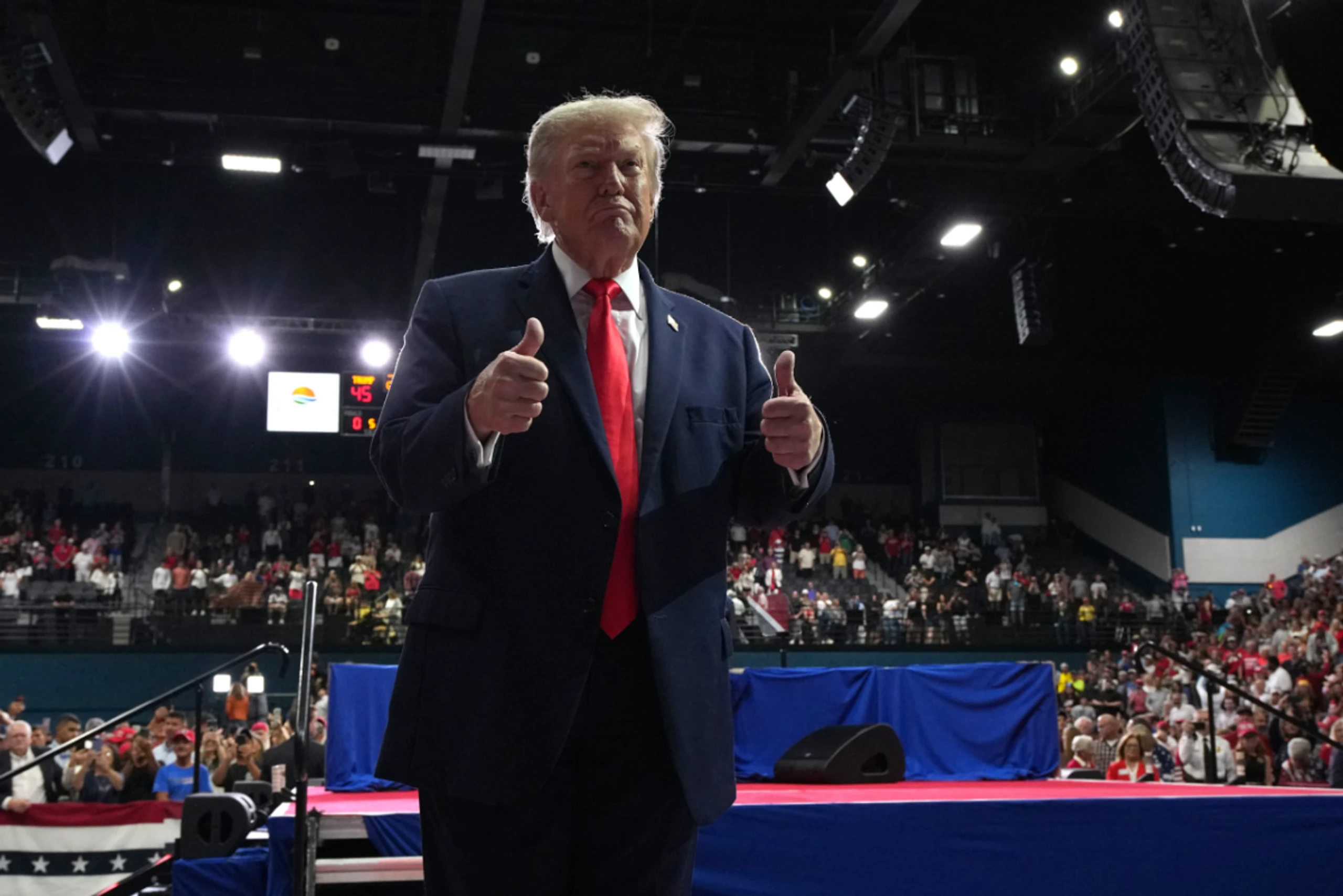 Trump glaubt an Wahlerfolg