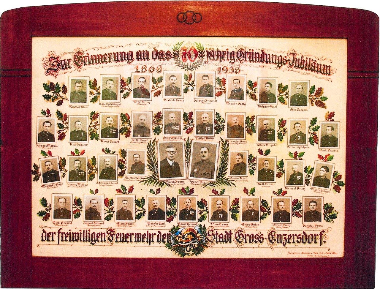 70-jähriges Bestandsjubiläum