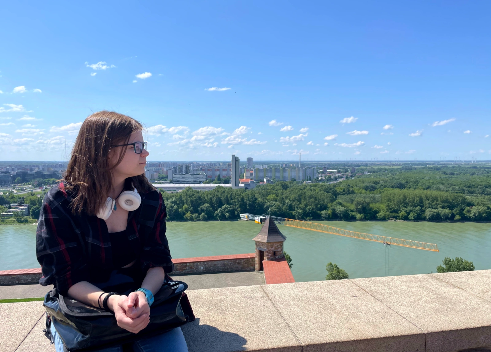 Fernblick von der Burg