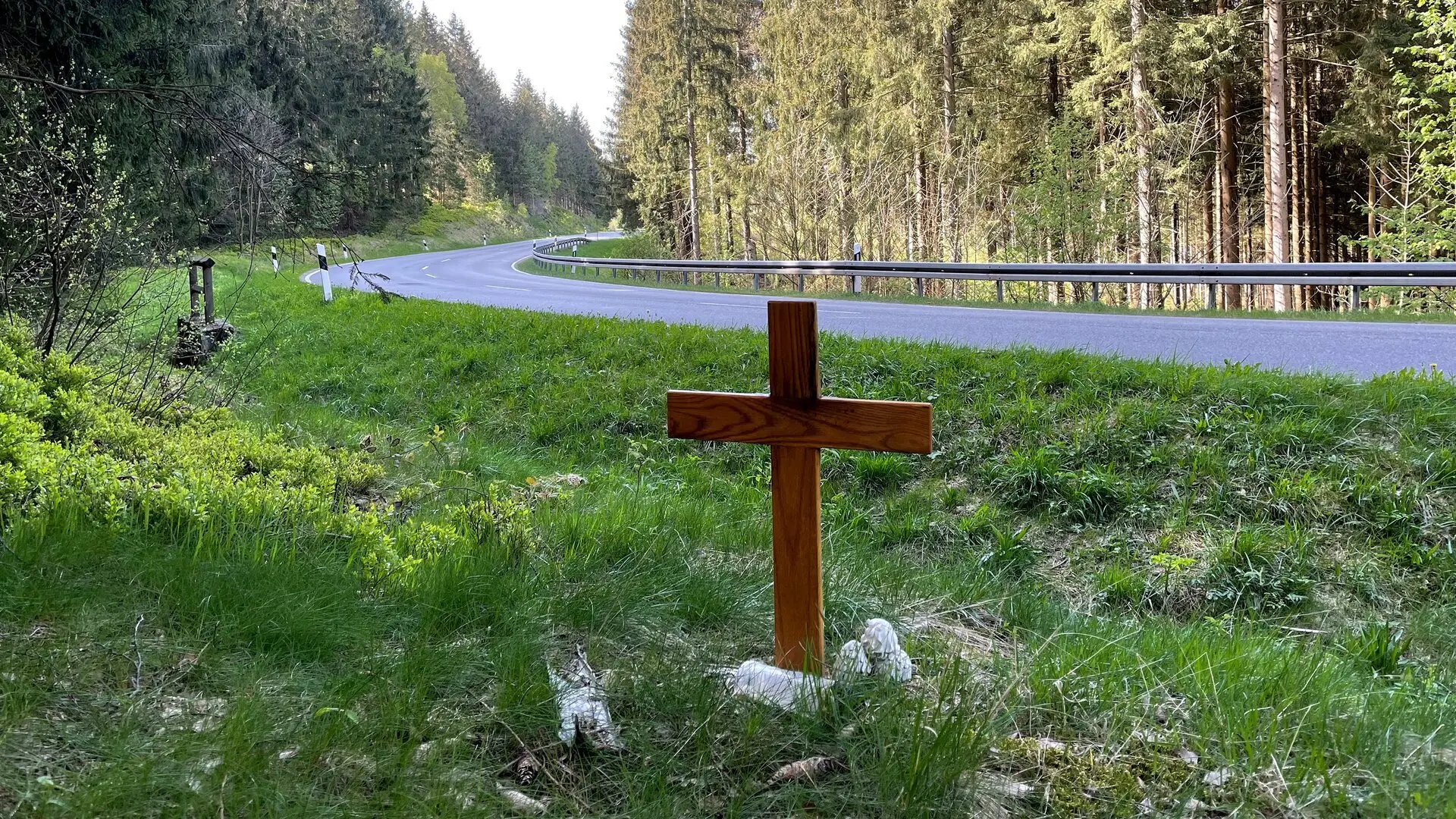 Biker, Blitzer, Polizeieinsatz