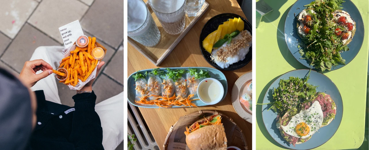 © Bao Bar | Goodnight.at Süßkartoffelpommes, asiatische Gerichte (Sommerrollen, Banh Xeo), Avocado-Toast. Leckere Speisen.