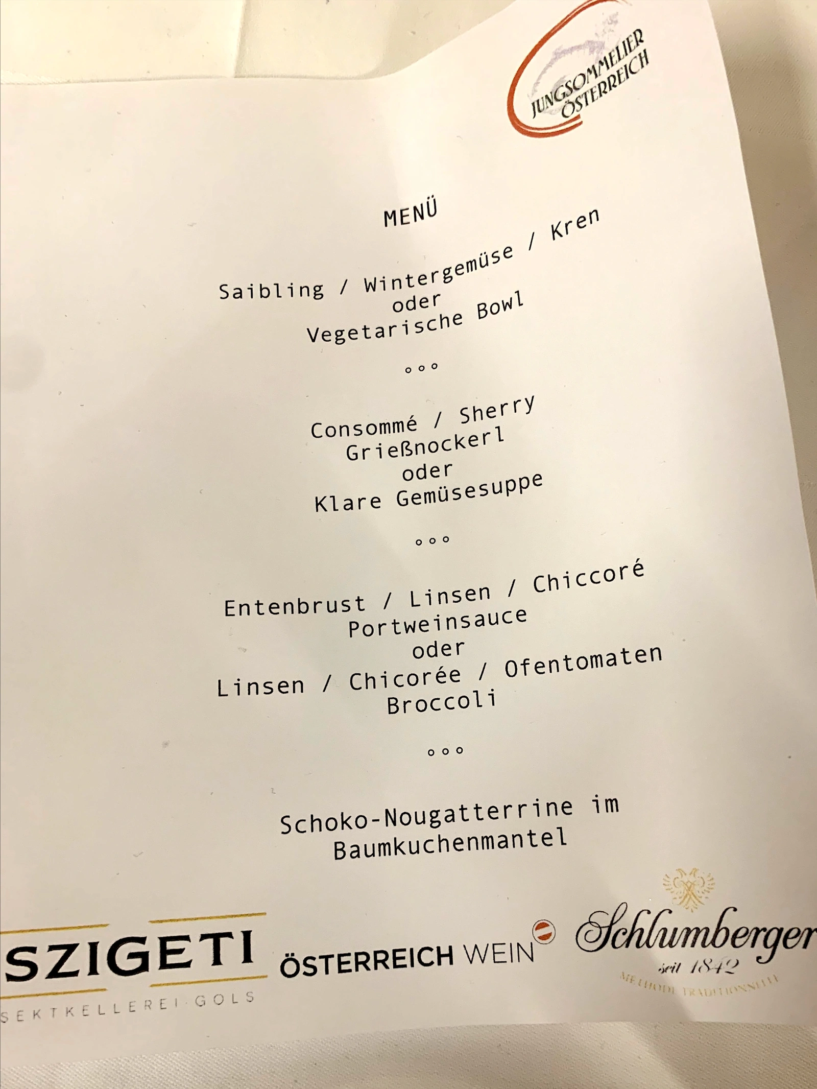 Menükarte