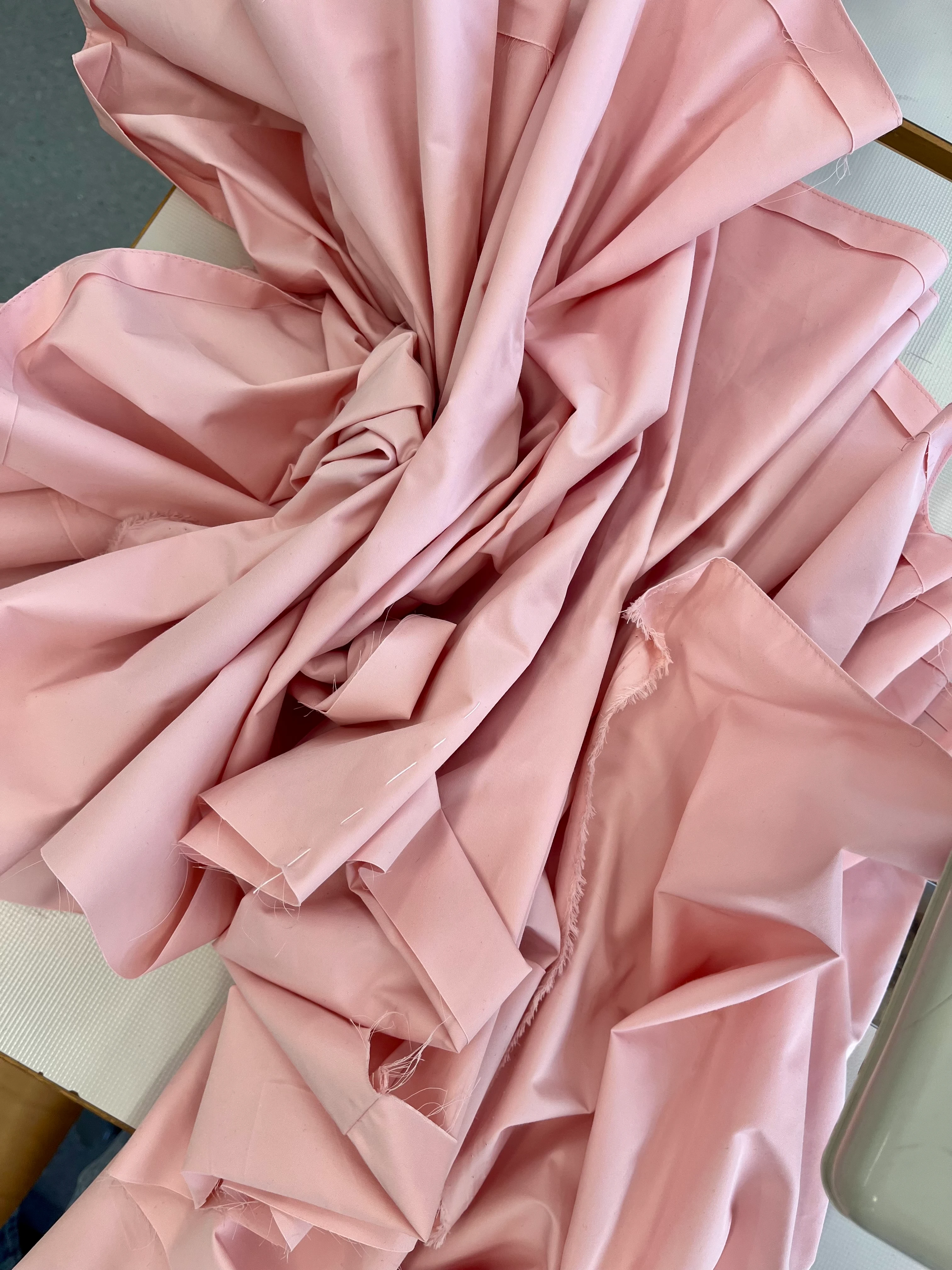 Stoffbahn rosa