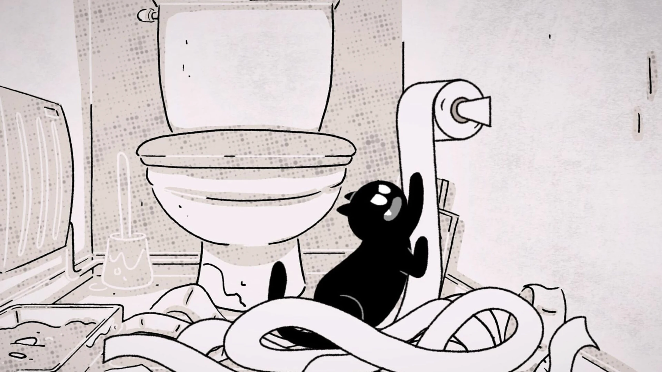 Verdammte Katze!