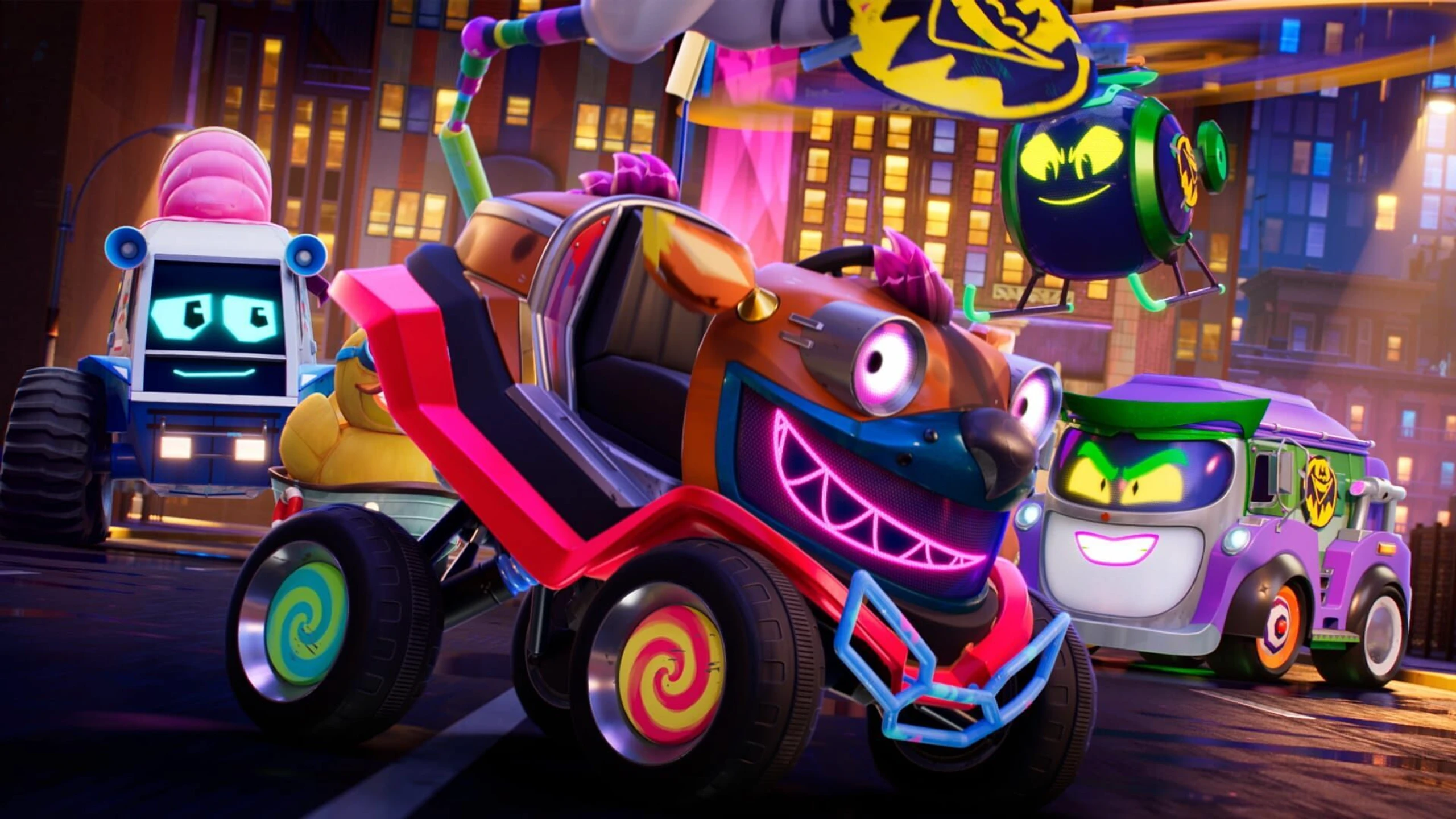 Hier kommen die Batwheels