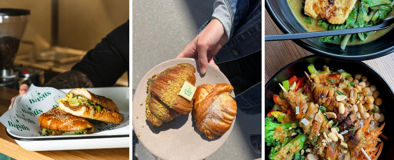 Bagis: Baguette-Sandwich, Pistazien-Croissants & asiatische Bowls.