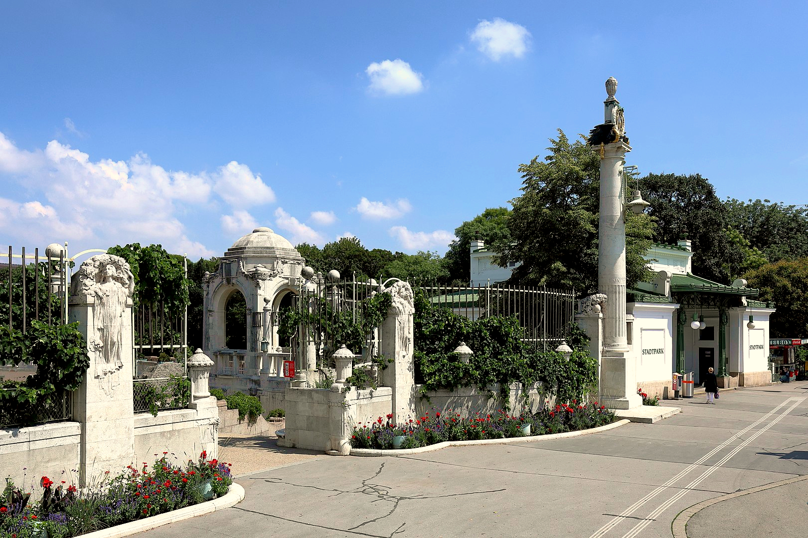 Stadtpark Zugang