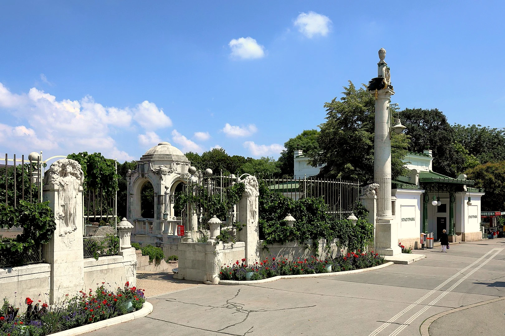 Stadtpark Zugang