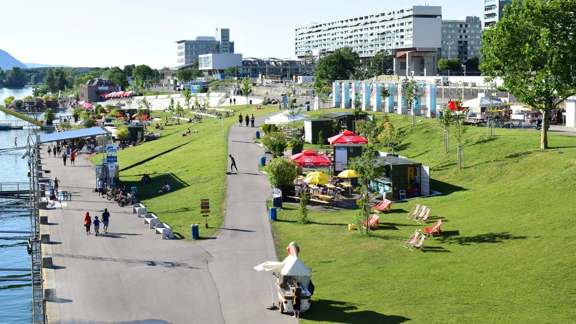 Donauinsel - Leiwand am Eiland