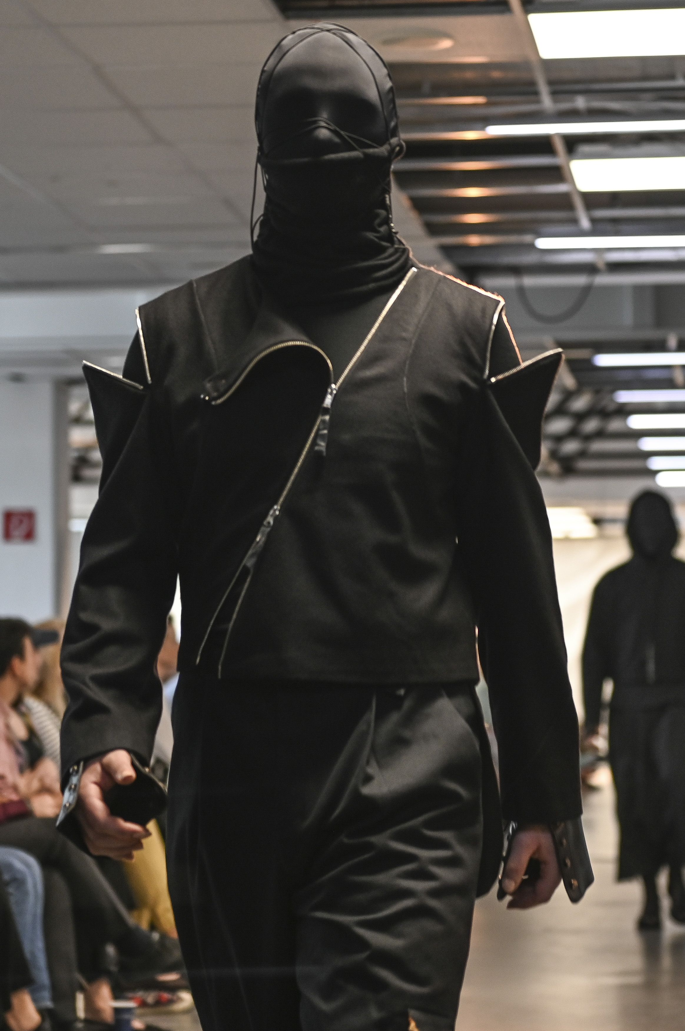 black jacket