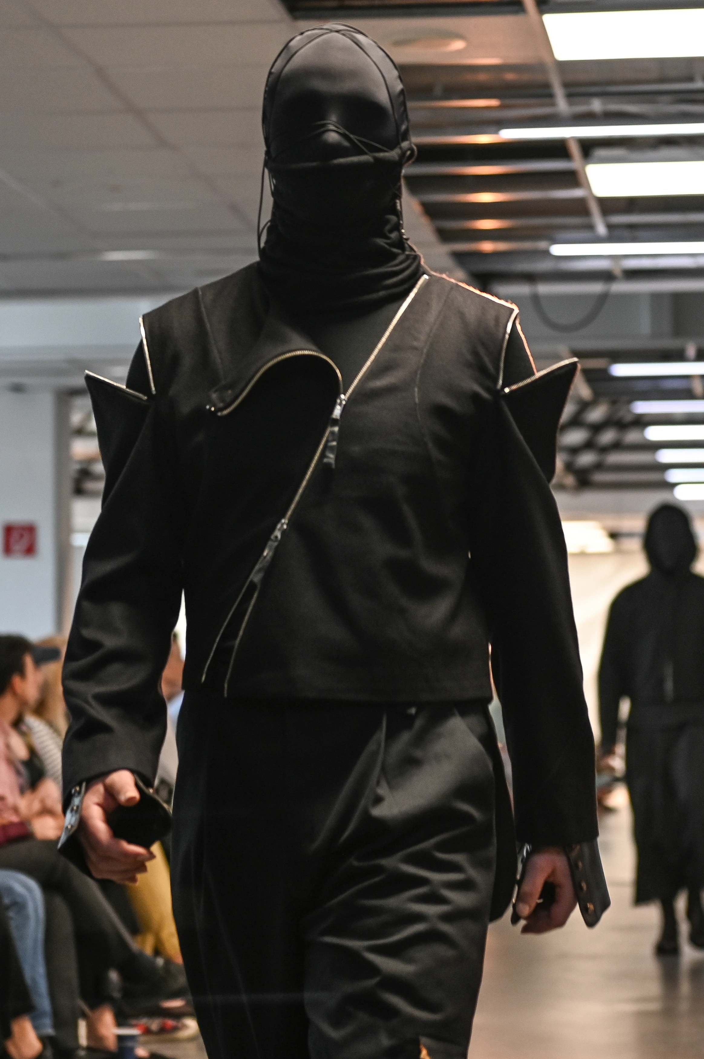 black jacket