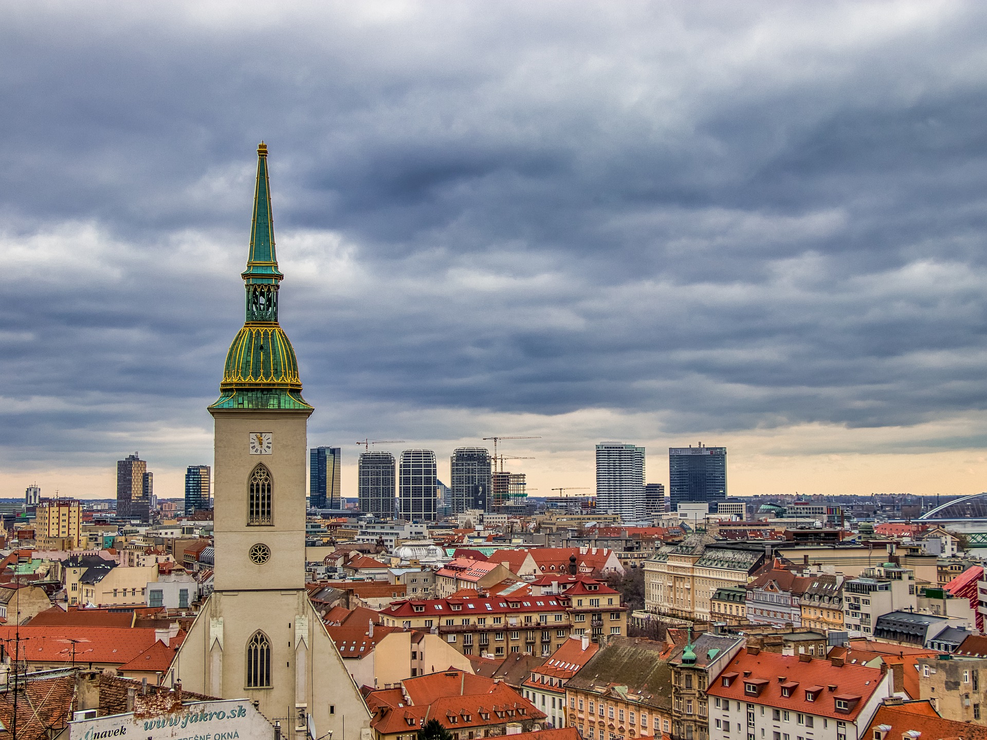 Stadtansicht von Bratislava