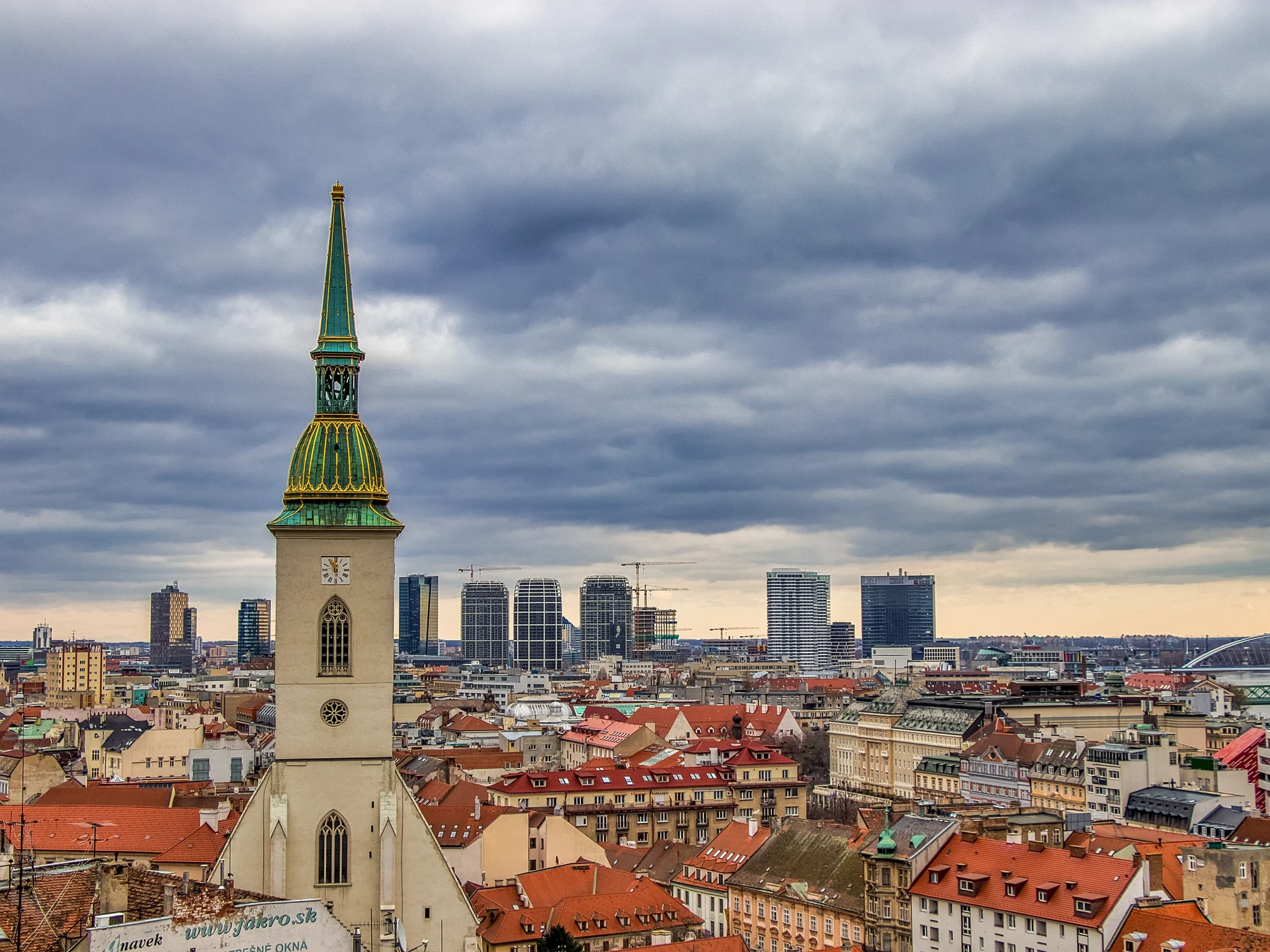 Stadtansicht von Bratislava