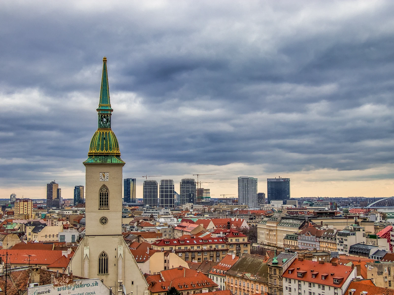 Stadtansicht von Bratislava