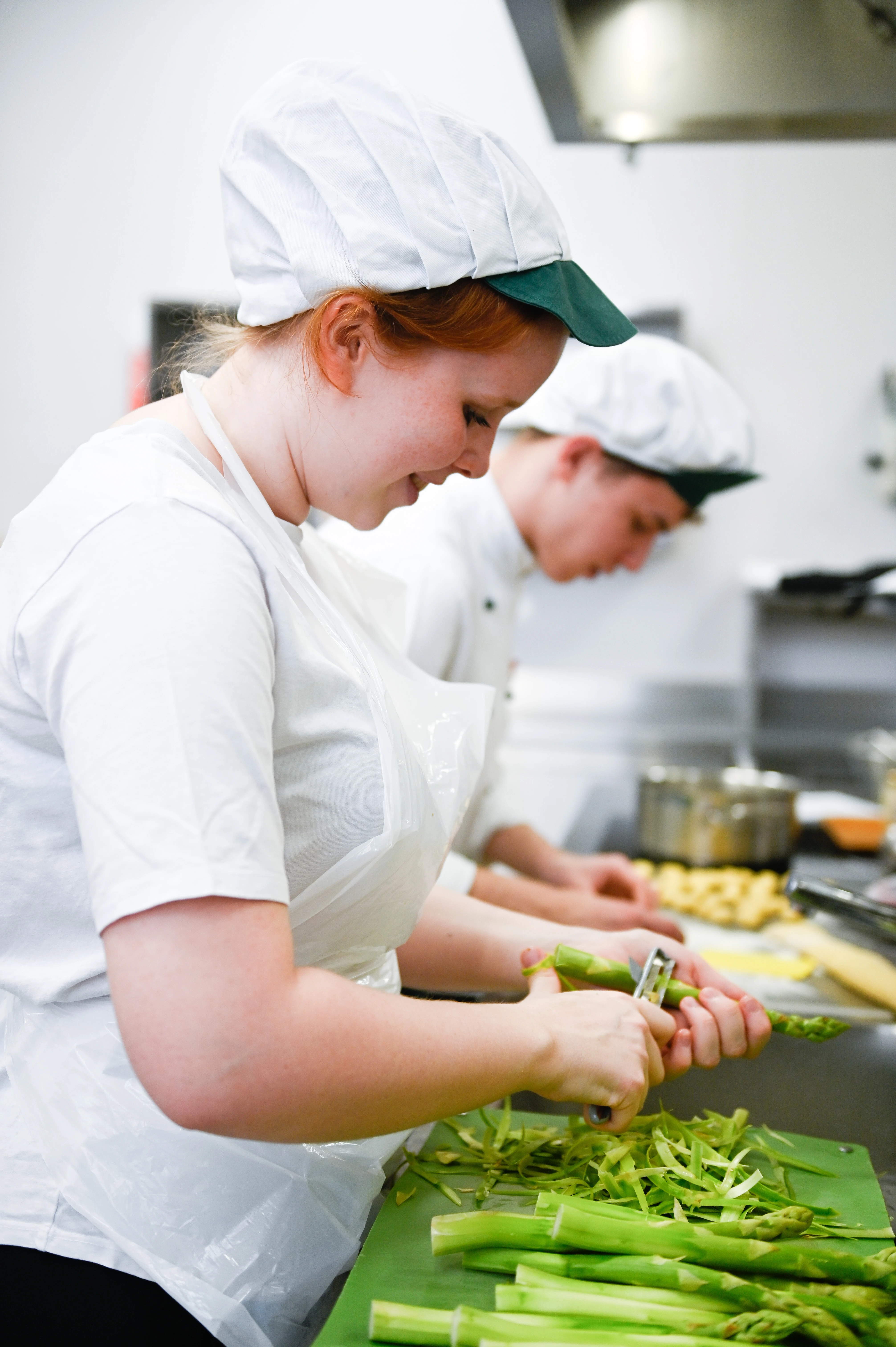 Teamarbeit in der Küche
