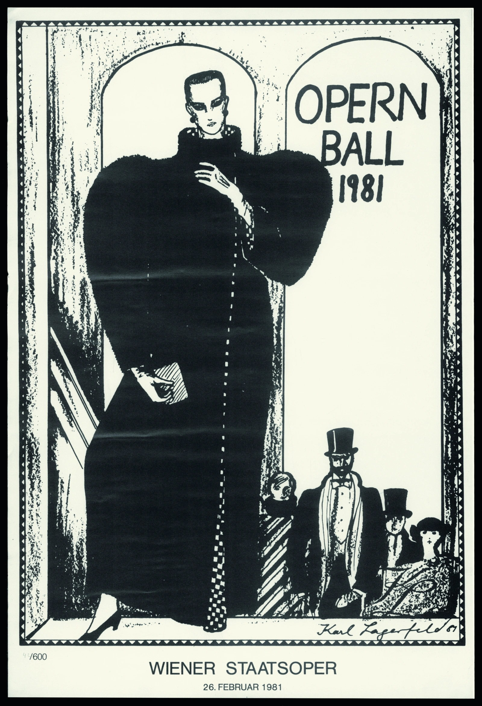 Plakat - Opernball 1981